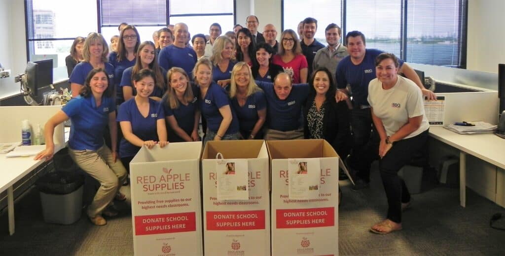 BDO team supply drive