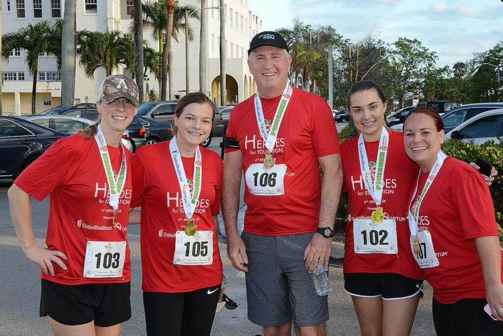 Team RSM from the Heroes 5K Run 2018