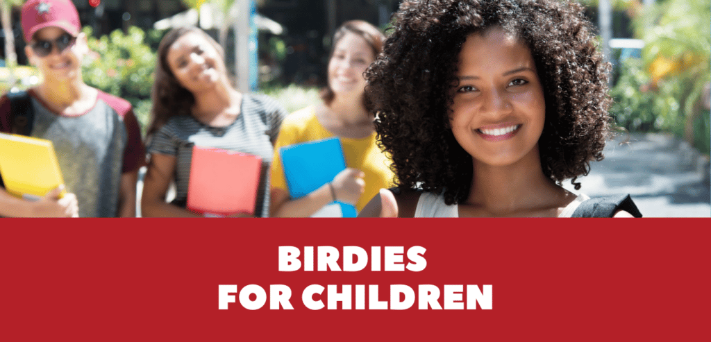 Birdies for Children call to action