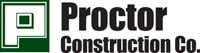 Proctor construction logo