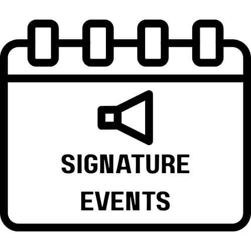 Signature events icon